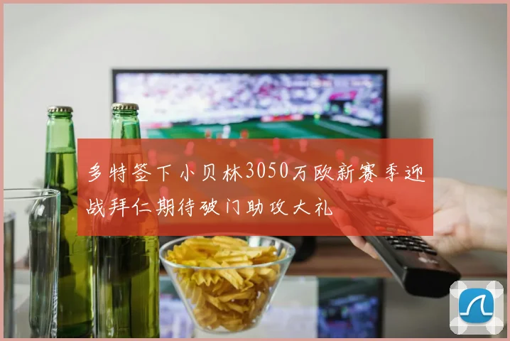 多特签下小贝林3050万欧新赛季迎战拜仁期待破门助攻大礼